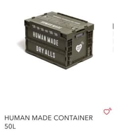 Humanmade コンテナ HUMAN MADE CONTAINER & TABLE TOP 発売のお知らせ