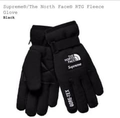 supreme northface 手袋 黒 L フリース　グローブ　nikeのサムネイル