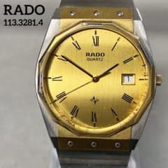希少品 RADO ラドー クォーツ メンズ腕時計 113.3281.4 稼働品のサムネイル