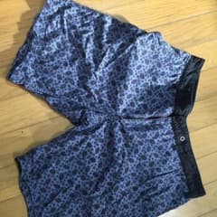 【HINSON QUALITYGARMENTS】ペイズリー柄 ショートパンツ Mのサムネイル