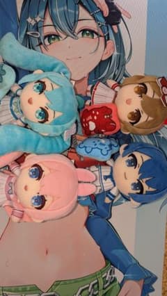初音ミク　rody　ぬいぐるみ 4点セットのサムネイル