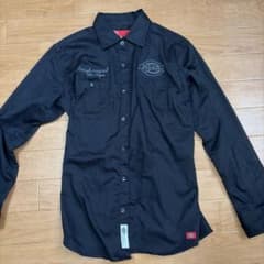 Dickies ディッキーズ 半袖ワークシャツ ブラック L - 4