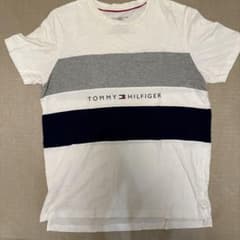 TOMMY HILFIGER Tシャツ マルチボーダー Lのサムネイル