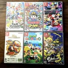 Nintendo Switch ソフト6本　新品未開封 Nintendo Switch ソフト6本 新品未開封 - メルカリ