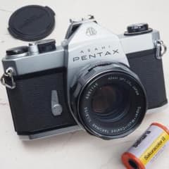 【良品】一眼レフの名機！ペンタックスSP タクマー55mm/f1.8 ペンタックス SL (SP兄弟機)+Takumar 55mm F1.8 ＃30 - メルカリ