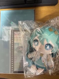 プロセカ はぴこれ A賞 ぬいぐるみ D賞 チケットホルダー 窓ミク 初音