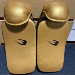BODYMAKER キックミット ゴールド/ブラックのサムネイル