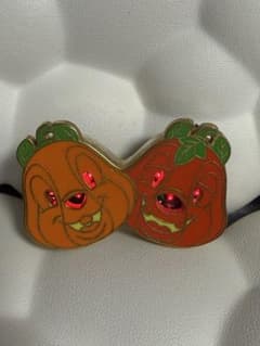 チップとデール ハロウィン パンプキン ピンバッジのサムネイル
