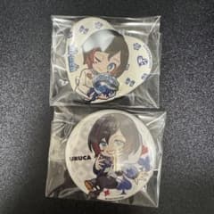 CrazyRaccoon 缶バッジ CRストア ノーマル 2点セット うるか - メルカリ