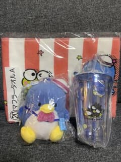 はぴだんぶい タキシードサム マスコット タオル タンブラーセットのサムネイル