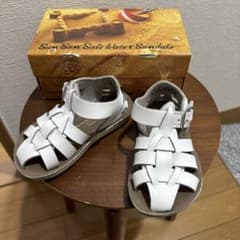Salt Water SHARKサンダル ホワイト6（14cm）のサムネイル