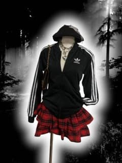 希少80s adidasトラックジャケットy2kトレフォイル✴︎フェアリーグランジ 希少80s adidasトラックジャケットy2kトレフォイル