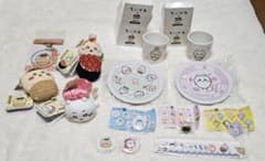 Chiikawa Kura Sushi Teacup Plate Mascot Keychain Sushi Set