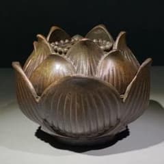 古風 蓮型香炉 置物 茶道具 古風 蓮型香炉 置物 茶道具 - メルカリ