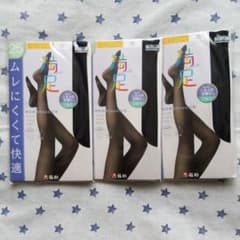 フクスケ満足25デニールタイツ3足のサムネイル