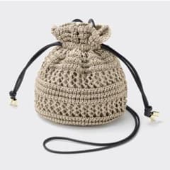 【未使用】GU クロシェバッグ+Eのサムネイル