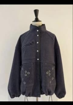 rosymonster flora pocket fleece blouson - メルカリ