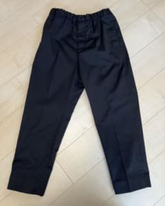 JIL SANDER ブラック スラックスウエストゴム　サイズ44 JIL SANDER ブラック スラックスウエストゴム サイズ44 - メルカリ