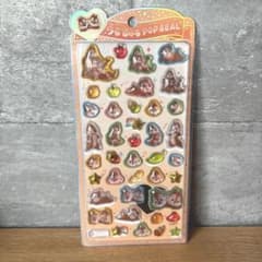 칩과 데일 우루츄루 POP 씰