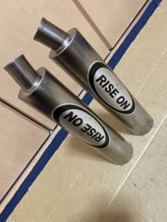 RISE ON ライズオン　チタンサイレンサNSR250、TZR250、R1-Z RISE ON ライズオン チタンサイレンサNSR250、TZR250、R1-Z - メルカリ