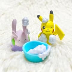 ポケモン みんなでアワアワマスコット2 ( ピカチュウ&ヌメラ )セットのサムネイル