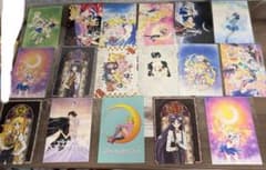 Pretty Guardian Sailor Moon Postcard Illustration Card Set of 17