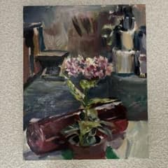 油絵　333㎜×242㎜のサムネイル
