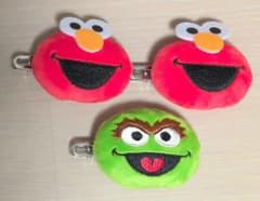 セサミストリート ヘアクリップ 3点セットのサムネイル