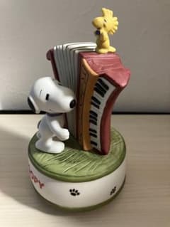 レア！レトロ SNOOPY 陶製 オルゴール セキグチ製 - メルカリ