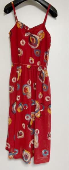 値下中❤︎夏❤︎下北沢で購入❤︎レトロワンピース❤︎ボルドールージュ❤︎S〜M❤︎9号のサムネイル