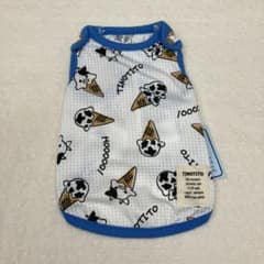 犬服 ティノティートTINOTITO アイスクリーム柄 Sサイズ 新品未使用品のサムネイル