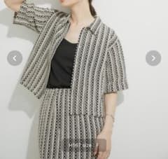 【週末限定価格LE CERCLE par rope’】レースショートシャツのサムネイル