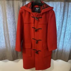 【新品未使用】BURBERRY LONDON ダッフルコート レッド Mのサムネイル