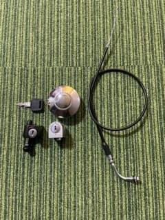 モンキー ゴリラ用 タンクキャップ キーセット 鍵付き　アクセルワイヤーのサムネイル