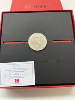 純銀　Ferrari 70周年記念　純銀製シルバー985 純銀 Ferrari 70周年記念コイン 純銀製シルバー985 - メルカリ