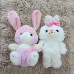 うさぎ ぬいぐるみ 2体セットのサムネイル