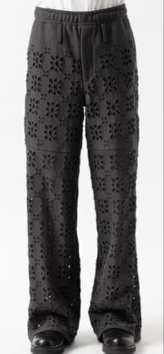 パンツ masu FLOWER HOLE SWEAT PANTS 48 masu FLOWER HOLE SWEAT PANTS 48 - メルカリ