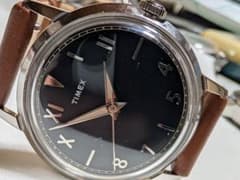TIMEX Marlin マーリン カリフォルニアダイヤル 黒文字盤 美品 - メルカリ