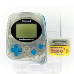 任天堂 ポケモンミニ ウパーブルー 「ポケモンパーティミニ」付、ソフト×5セット ポケモンミニ ウパーブルー 本体 ポケモンパーティ専用ソフト