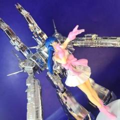 美少女フィギュア　超時空要塞マクロス　リン・ミンメイ＋マクロス強攻型ジャンク