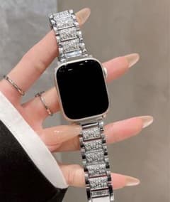 Apple Watch用 シルバー ステンレスバンド (SHEIN)44mmのサムネイル