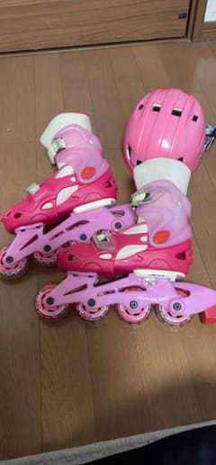 インラインスケート　アジャスタブル サイズ調節機能付のサムネイル
