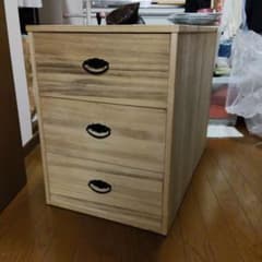 【送料込み!!】押入れサイズ　桐製　着物収納３段チェスト　引き出し