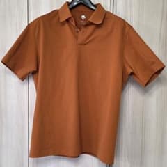 デサント【SPORTS STYLE】オリエリタフ ポロシャツ オレンジのサムネイル