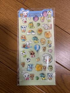 ☆西松屋☆ミミちゃんとなかまたち ぷっくりシール　非売品　ノベルティのサムネイル