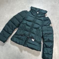 MONCLER モンクレール ダウンジャケット ワッペン キッズ 緑