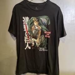 進撃の巨人 リヴァイ兵長 Tシャツ Lサイズ