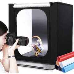 美品 撮影ボックス SAMTIAN F60 60x60x60cm 調光器付き - メルカリ