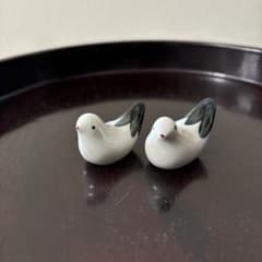 隅田川焼 都鳥 箸置き2点まとめて 向島百花園 今戸焼 白井半七 - メルカリ