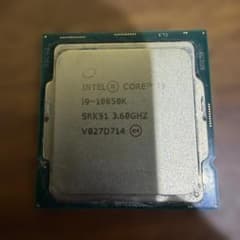 動作確認済】Intel Core i9-10850K LGA1200 - メルカリ
